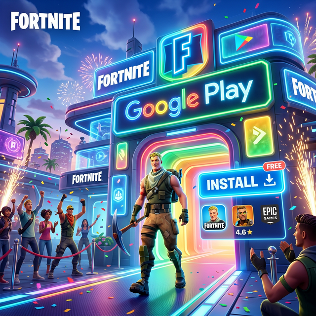 [MOBILE GAME / PLATFORM] Fortnite walks back into Google Play worldwide