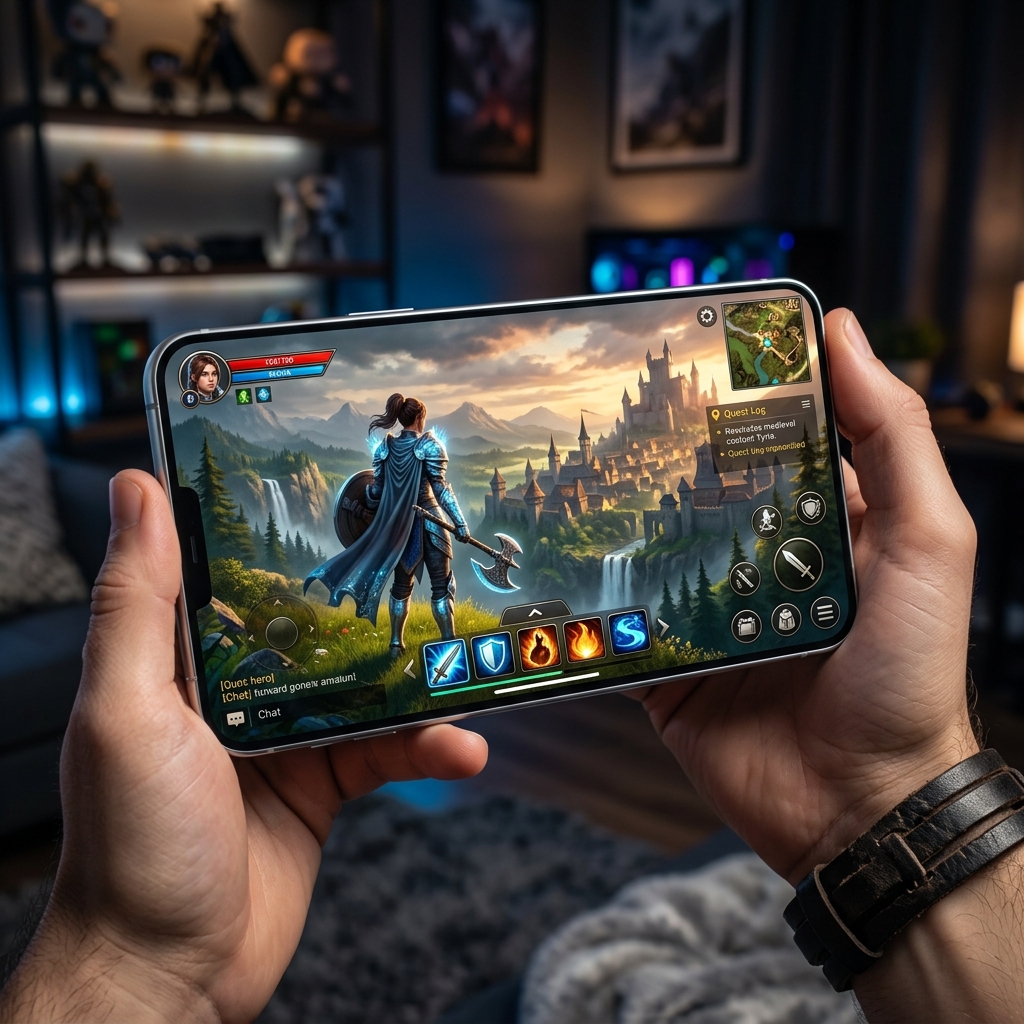 Guild Wars leaves the desk chair: classic MMO gets a phone-first client (with ads… unless you already own it)