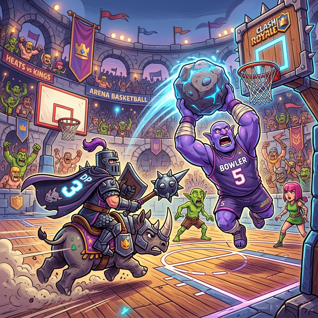 Clash Royale’s Siege & Swish season puts Hero Dark Prince and Hero Bowler in the spotlight
