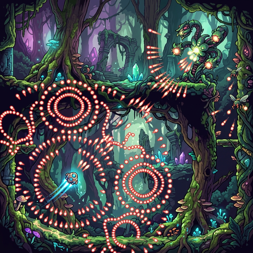 Minishoot’ Adventures shoots onto mobile with Metroidvania bullet-hell energy
