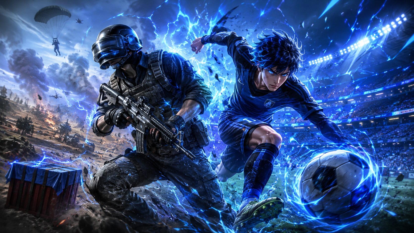 PUBG Mobile x Blue Lock kicks football anime energy into the battleground