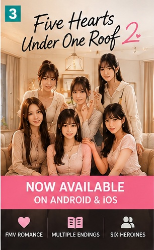 Five Hearts Under One Roof 2 brings live-action FMV romance back to Android and iOS