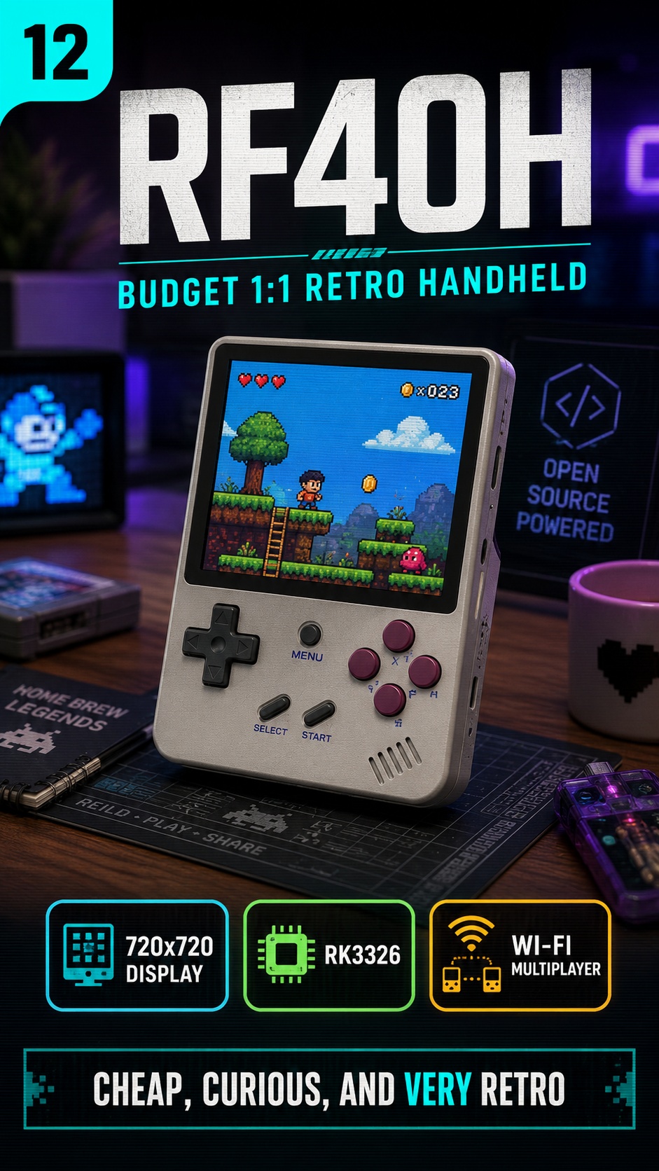 RF40H shows how cheap square-screen handhelds are still multiplying