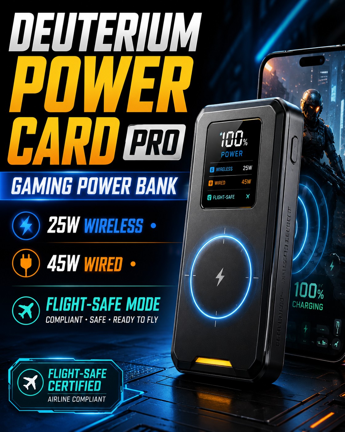 RedMagic’s Deuterium Power Card Pro is the accessory mobile gamers will actually understand