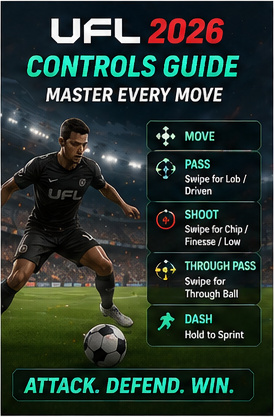 UFL 2026 control guide shows where the skill gap starts