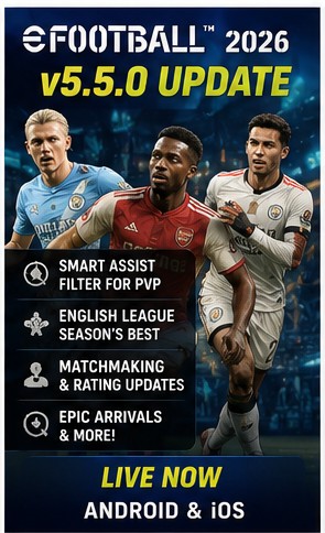 eFootball 2026 v5.5.0 finally gives PvP players the Smart Assist filter