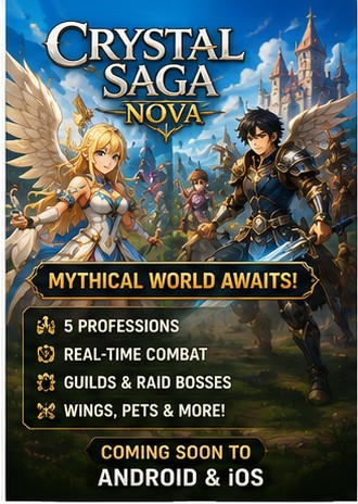 Crystal Saga Nova prepares mythological MMO battles for Android and iOS