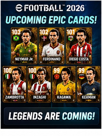 eFootball 2026’s new Epic list gives card hunters fresh names to obsess over