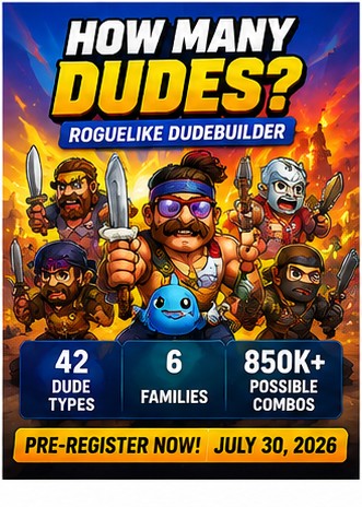 How Many Dudes? turns meme mathematics into premium roguelike chaos