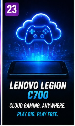 Lenovo Legion C700 cloud handheld gets key specs