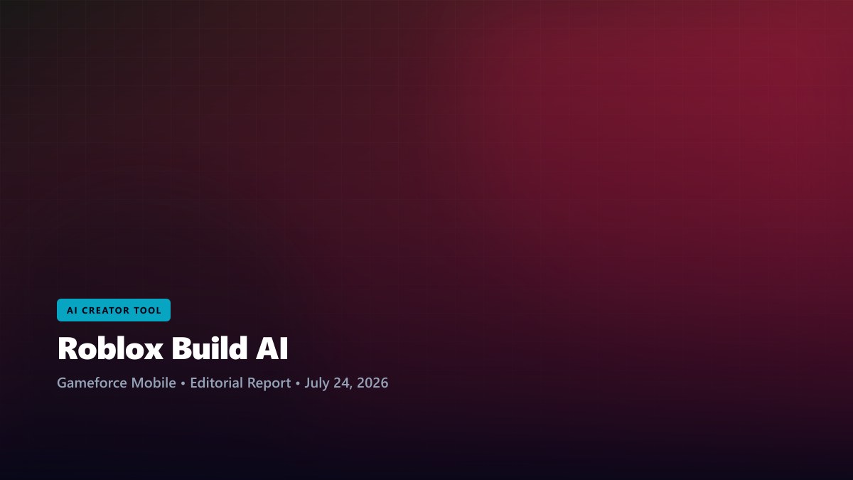 Roblox Build brings AI creation to mobile