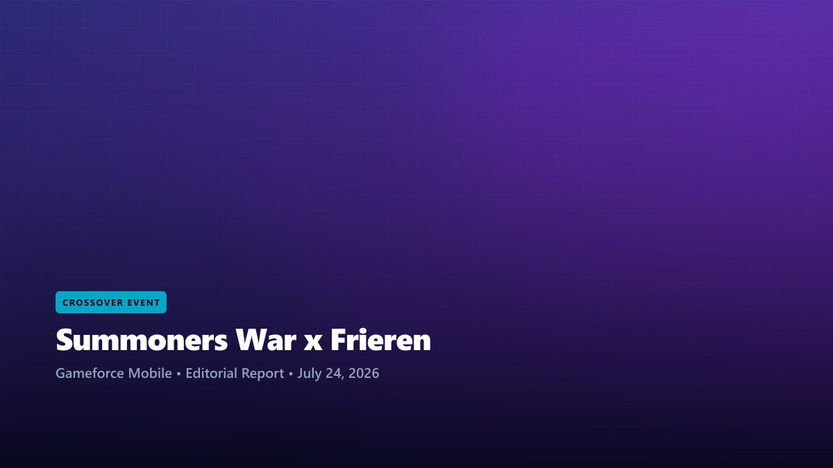 Summoners War keeps Frieren crossover rewards running