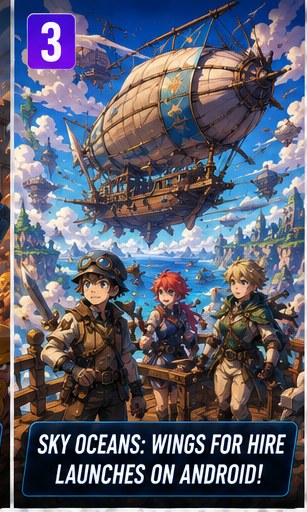 Sky Oceans: Wings for Hire launches on Android