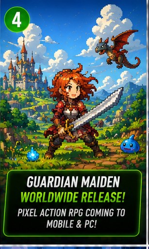 Guardian Maiden announced for worldwide mobile release