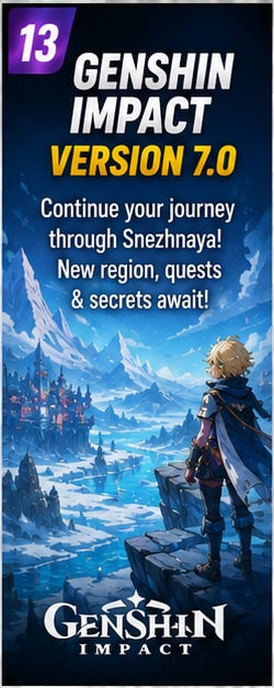 Genshin Impact Version 7.0 moves deeper into Snezhnaya as players explore the new region
