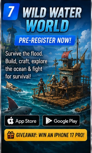 Wild Water World opens pre-registration for a post-apocalyptic survival game set entirely at sea