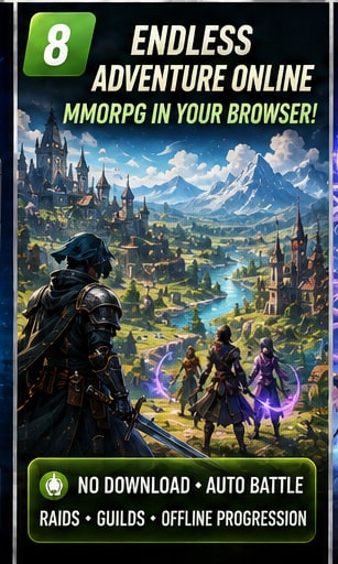 Endless Adventure Online begins first weekend as a no-download browser MMORPG