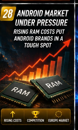 Android phone makers face European pressure as rising RAM costs reshape the market
