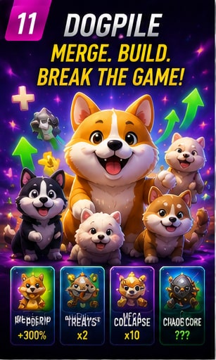 Dogpile turns merging adorable dogs into an aggressively build-breaking roguelike
