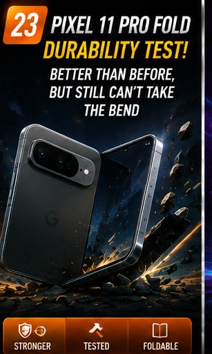Pixel 11 Pro Fold survives durability test better than predecessor but still fails the bend