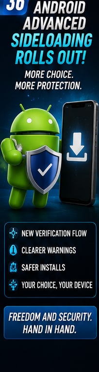Android's new advanced sideloading flow begins rolling out ahead of developer verification changes
