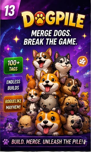 Dogpile proves that merging dogs can become a surprisingly deep roguelike system