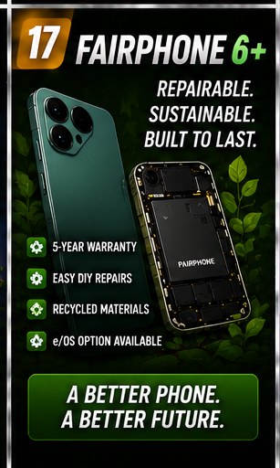 Fairphone 6+ reaches wider audiences with faster hardware and the same repair-first philosophy