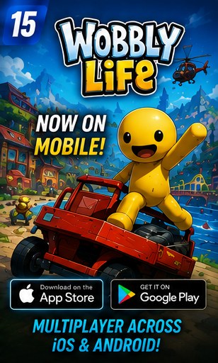 Wobbly Life settles into mobile after bringing its physics sandbox to iOS and Android