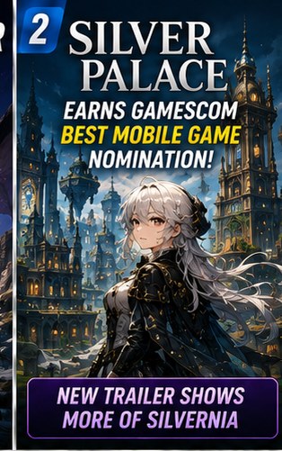 Silver Palace earns Gamescom Best Mobile Game nomination as new trailer expands its detective RPG
