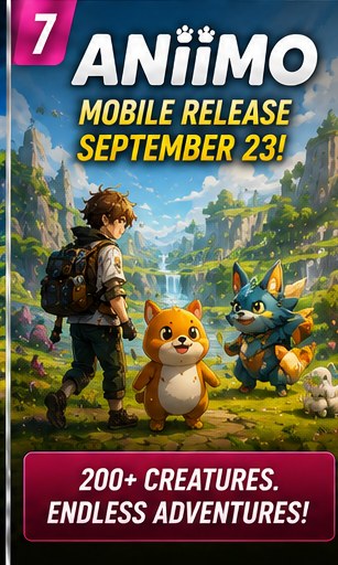 Aniimo locks September 23 mobile release after Gamescom showing