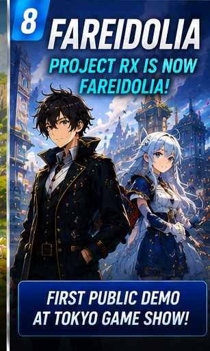 Fareidolia prepares Tokyo Game Show debut after Nexon drops Project RX name
