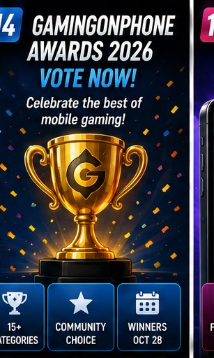 GamingonPhone Awards 2026 voting puts mobile communities in campaign mode