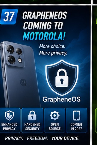 GrapheneOS prepares to move beyond Pixel with future Motorola support