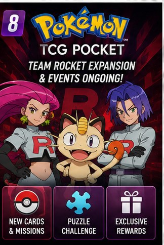 Pokémon TCG Pocket's Team Rocket expansion keeps its late-summer event cycle busy