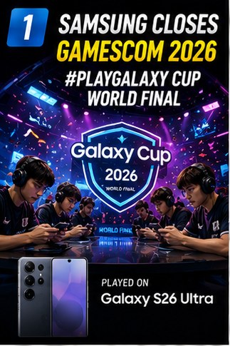 Samsung closes Gamescom with its first full-season #PlayGalaxy Cup World Final