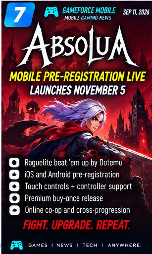 Absolum mobile pre-registration builds ahead of November 5 release
