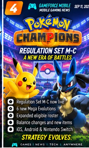 Pokémon Champions Regulation Set M-C begins reshaping the competitive meta