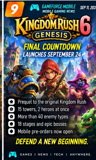 September's mobile release corridor becomes increasingly crowded