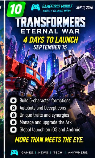 Transformers: Eternal War moves within four days of global release