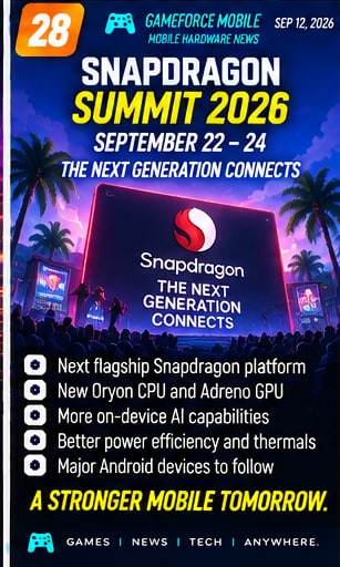 Qualcomm's Snapdragon Summit looms over Android's next flagship generation