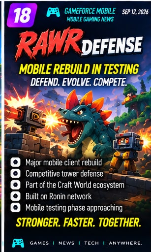 RAWR Defense rebuild pushes its mobile version toward testing