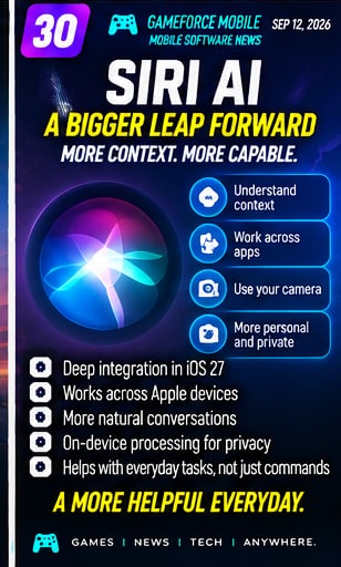 Siri AI becomes Apple's biggest iOS 27 strategic bet