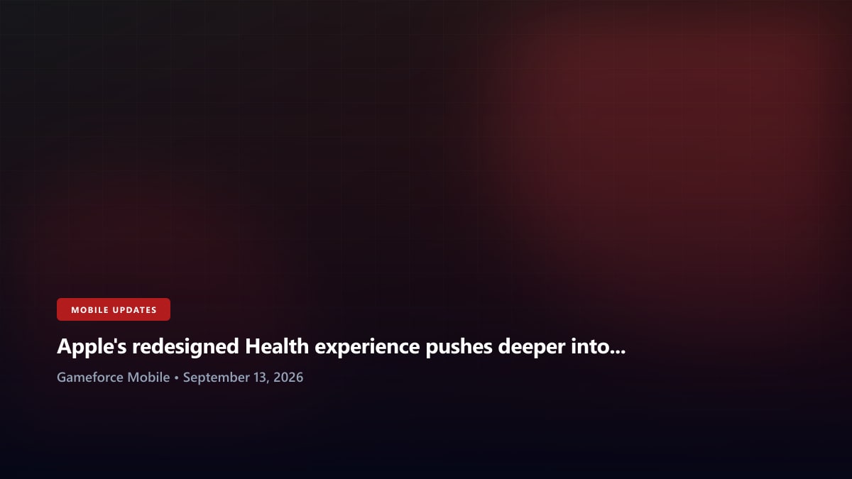 Apple's redesigned Health experience pushes deeper into long-term analysis