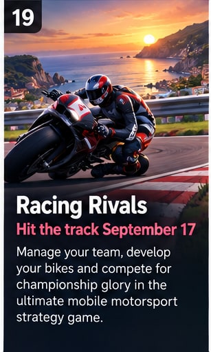 MotoGP Rivals moves into its final four-day countdown