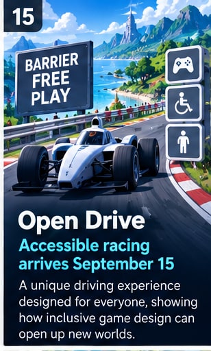 SpecialEffect's Open Drive prepares for September 15 release