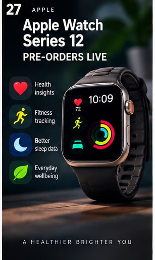 Apple Watch Series 12 pre-orders put health sensing back at centre stage