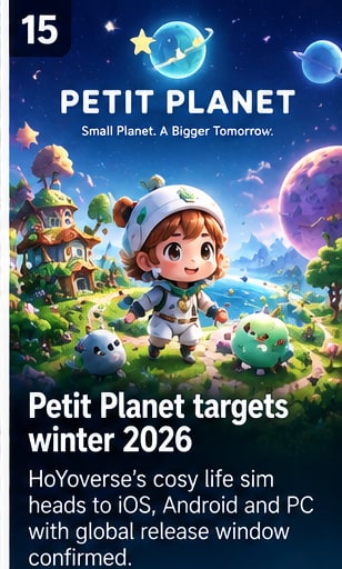 Petit Planet locks in winter 2026 cross-platform launch window