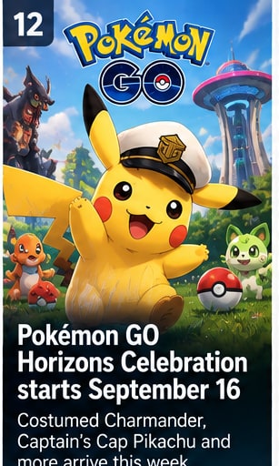 Pokémon GO prepares Pokémon Horizons Celebration for September 16