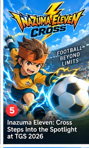 Inazuma Eleven: Cross Steps Into the Spotlight at TGS 2026