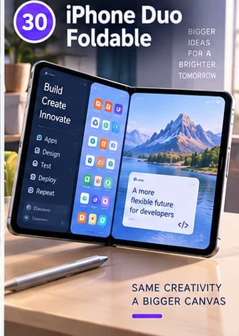 Apple's iPhone Duo Gives Developers a New Foldable iOS Target